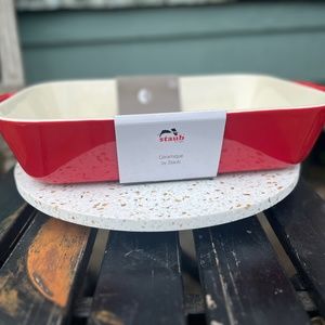 BNWT Staub Plat À Gratin 13x9 Retails for $80